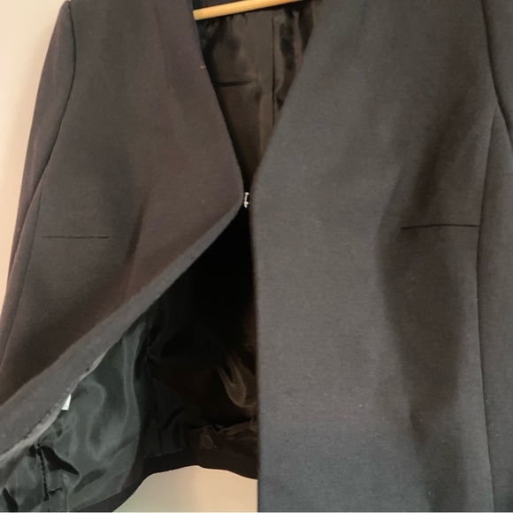 Jones New York Black Blazer Cropped Suit Jacket - Picture 2 of 7